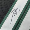 Framed Autographed/Signed Damian Lillard 35x39 Milwaukee Black Basketball Jersey JSA COA