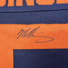 Framed Autographed/Signed Mike Singletary 35x39 Chicago Retro Blue Color Rush Football Jersey JSA COA