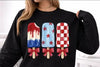 Patriotic Popsicles Graphic Tee by Anchored Grace Boutique