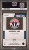 Graded 2024 Panini Instant NBA Alexandre Sarr #DN1 Draft Night Rookie RC Basketball Card PSA 10 Gem Mint