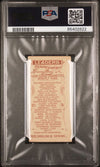 Graded 1889 N222 Kinney Bros. Leaders Julius Caesar Baseball Tobacco Card PSA 2 Good