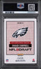 Graded 2025 Panini Instant Draft Night Beige Jihaad Campbell #NFLDN13 /25 Rookie RC Football Card PSA 9 Mint by Hall of Fame Sports Memorabilia