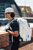 Wheeled Gear Bag – White by Luccini