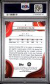 Graded 2024 Topps Bowman Best University Cam Ward #8 Green Mini Diamond /99 Rookie RC Football Card PSA 9 Mint