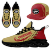 Custom MaxSoul Shoes and Hat Combo Personalized JH-bd0b00ea-7