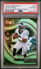 Graded 2020 Panini Select Jalen Hurts #350 Die Cut Neon Green Prizm Rookie RC Football Card PSA 10 Gem Mint by Hall of Fame Sports Memorabilia