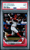 Graded 2025 Topps Now Kyle Schwarber #195 Red Foil /5 Baseball Card PSA 9 Mint by Hall of Fame Sports Memorabilia