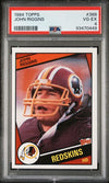 Graded 1984 Topps John Riggins #388 Football Card PSA 4 VG-EX
