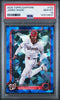 Graded 2025 Topps Chrome Sapphire James Wood #132 Rookie RC Baseball Card PSA 10 Gem Mint by Hall of Fame Sports Memorabilia