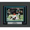 Framed Autographed/Signed Jalen Hurts Philadelphia Eagles 11x14 Football Photo JSA COA #6