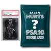 Jalen Hurts PSA 10 Graded Football Rookie Card Mystery Pack by Hall of Fame Sports Memorabilia