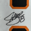Framed Autographed/Signed Jeff Blake 35x39 Cincinnati Black Football Jersey JSA COA by Hall of Fame Sports Memorabilia