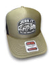Jerk It Till She Swallows Trucker Hat by Luckless Outfitters