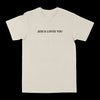 Jesus Loves You Graphic Tee by Obsessed with graphic tees