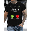 Jesus Calling - Christian Religious T-Shirt by Dog Mom Hat