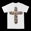 Jewel Cross Graphic Tee by Obsessed with graphic tees