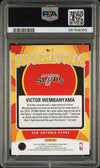 Graded 2023 Panini Contenders Victor Wembanyama #1 Super Natural Rookie RC Basketball Card PSA 10 Gem Mint