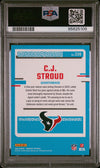 Graded 2023 Panini Donruss CJ Stroud #339 Rookie RC Football Card PSA 9 Mint