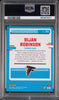 Graded 2023 Panini Donruss Optic Bijan Robinson #206 Rookie RC Football Card PSA 10 Gem Mint