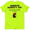 Jobsite - Safety Yellow T-Shirt by Armed American Supply