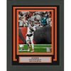 Framed Autographed/Signed Joe Burrow Cincinnati Bengals 8x10 Football Photo Fanatics COA #2