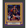 Framed Autographed/Signed John Stockton Utah Jazz 8x10 Basketball Photo Beckett BAS COA