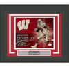 Framed Autographed/Signed Jonathan Taylor Wisconsin Badgers 8x10 College Football Photo JSA COA #12