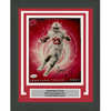 Framed Autographed/Signed Jonathan Taylor Wisconsin Badgers 8x10 College Football Photo JSA COA #9