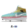 "Rainbow Trout" Jordan 1 Retro Cleats