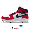 "Cleveland" Jordan 1 Retro Cleats