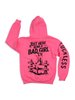Bad Girl Neon Pink Hoodie by Luckless Outfitters