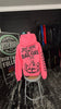 Bad Girl Neon Pink Hoodie by Luckless Outfitters