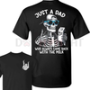 'Just A Dad Who Always Came Back With The Milk' Shirt by Dog Mom Hat