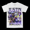 Justin Jefferson "18" Graphic Tee by Obsessed with graphic tees