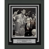 Framed Autographed/Signed John Wooden & Kareem Abdul-Jabbar UCLA Bruins 16x20 College Basketball Photo JSA COA