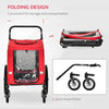 2-In-1 Pet Bike Trailer Stroller by Furr Baby Gifts