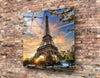 Eiffel Tower Glass Wall Art by Insigneart USA