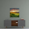 Mountain Landscape Glass Wall Art by Insigneart USA