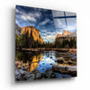 Lakeside Glass Wall Art by Insigneart USA
