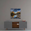 Lakeside Glass Wall Art by Insigneart USA