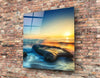 Sunset Glass Wall Art by Insigneart USA