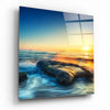 Sunset Glass Wall Art by Insigneart USA