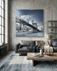 Brooklyn Bridge Glass Wall Art by Insigneart USA