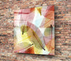 Colorful Leaves Glass Wall Art by Insigneart USA