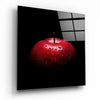 Red Apple Glass Wall Art by Insigneart USA