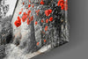 Red Roses Glass Wall Art by Insigneart USA