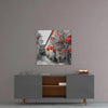 Red Roses Glass Wall Art by Insigneart USA