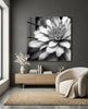 Flower Glass Wall Art by Insigneart USA