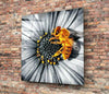 Bee Glass Wall Art by Insigneart USA