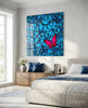 Butterfly Glass Wall Art by Insigneart USA